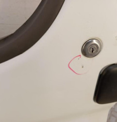 Porte avant gauche PEUGEOT PARTNER 1 Photo n°4