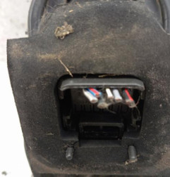 Platine feu arriere gauche RENAULT SCENIC 2 Photo n°3