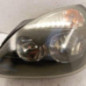 Optique avant principal gauche (feux)(phare) RENAULT CLIO 2
