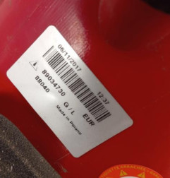 Feu arriere principal gauche (feux) PEUGEOT 307 Photo n°6