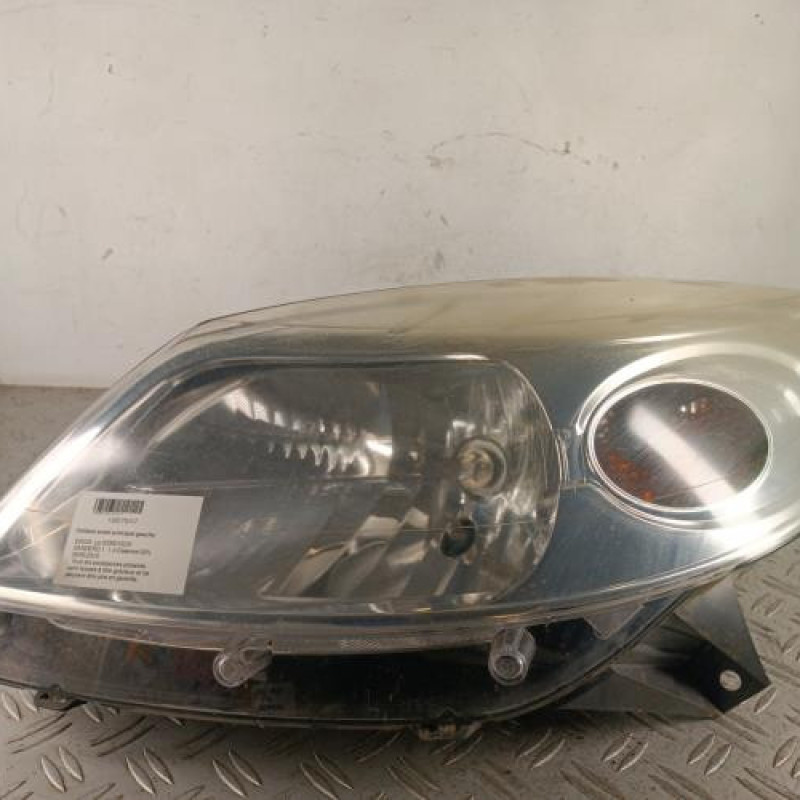 Optique avant principal gauche (feux)(phare) DACIA SANDERO 1