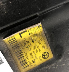 Optique avant principal gauche (feux)(phare) VOLKSWAGEN TOURAN 1 Photo n°4