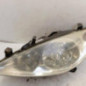 Optique avant principal gauche (feux)(phare) PEUGEOT 307