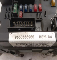 Boitier servitude moteur (BSM) PEUGEOT 206 Photo n°3