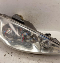 Optique avant principal droit (feux)(phare) PEUGEOT 206 Photo n°1