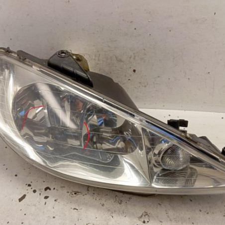 Optique avant principal droit (feux)(phare) PEUGEOT 206 Photo n°1