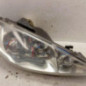 Optique avant principal droit (feux)(phare) PEUGEOT 206