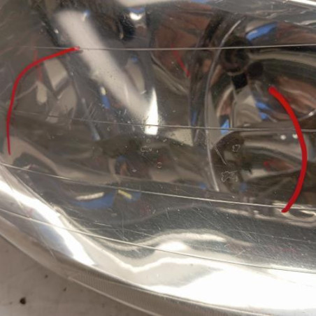 Optique avant principal droit (feux)(phare) PEUGEOT 206