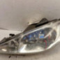 Optique avant principal gauche (feux)(phare) PEUGEOT 206
