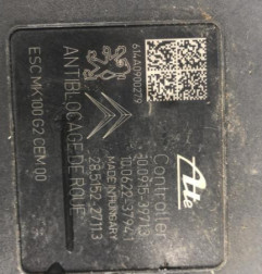 Bloc ABS (freins anti-blocage) PEUGEOT 208 1 Photo n°3