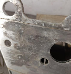 Renfort pare choc arriere (traverse) RENAULT MEGANE 3 Photo n°4