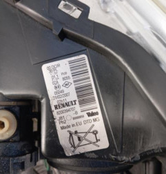 Optique avant principal droit (feux)(phare) RENAULT ESPACE 4 Photo n°3