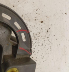 Optique avant principal gauche (feux)(phare) PEUGEOT 207