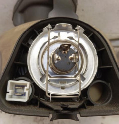 Optique avant principal droit (feux)(phare) PEUGEOT 106 Photo n°3