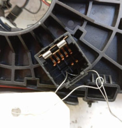 Contacteur tournant RENAULT SCENIC 2 Photo n°4