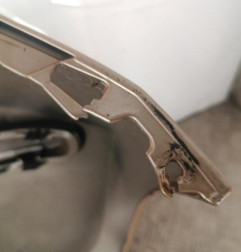 Pare choc arriere RENAULT MODUS Photo n°5