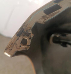 Pare choc arriere RENAULT MODUS Photo n°6