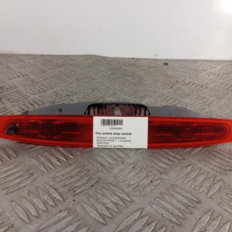 Feu arriere stop central RENAULT MODUS