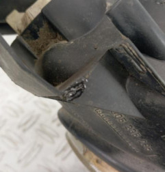 Optique avant principal gauche (feux)(phare) PEUGEOT 406 Photo n°4