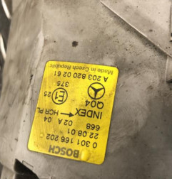 Optique avant principal droit (feux)(phare) MERCEDES CLASSE C 203 Photo n°5