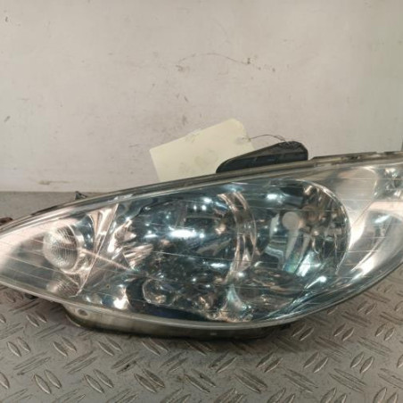 Optique avant principal gauche (feux)(phare) PEUGEOT 206 Photo n°1