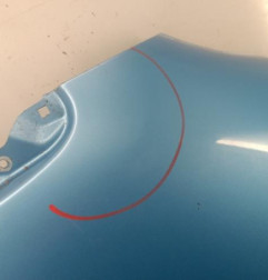 Aile avant droit OPEL AGILA B