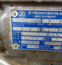 Boite de vitesses RENAULT MASTER 3 Photo n°1