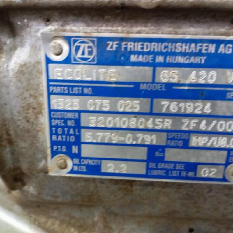 Boite de vitesses RENAULT MASTER 3