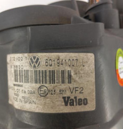 Optique avant principal gauche (feux)(phare) VOLKSWAGEN POLO 4 Photo n°5