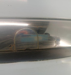 Pare choc arriere FIAT 500 2 Photo n°4