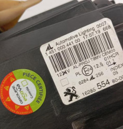 Optique avant principal gauche (feux)(phare) PEUGEOT 308 2 SW Photo n°6