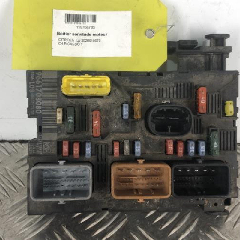 Boitier servitude moteur (BSM) CITROEN C4 PICASSO 1
