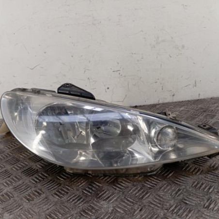 Optique avant principal droit (feux)(phare) PEUGEOT 206 Photo n°1