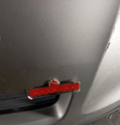 Pare choc avant TOYOTA AVENSIS 2 Photo n°5