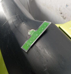 Pare choc arriere PEUGEOT 207 Photo n°3