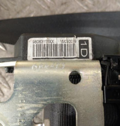 Ceinture avant droit PEUGEOT 208 1 Photo n°5