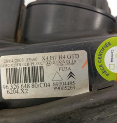 Optique avant principal gauche (feux)(phare) CITROEN C5 1 Photo n°5