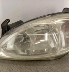 Optique avant principal gauche (feux)(phare) OPEL CORSA C Photo n°1