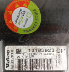 Optique avant principal gauche (feux)(phare) OPEL CORSA C Photo n°6