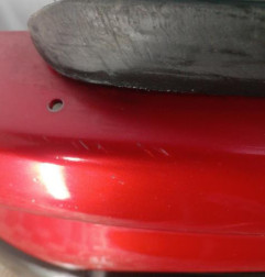 Pare choc avant PEUGEOT 206 Photo n°9