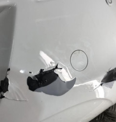 Pare choc arriere OPEL CORSA D Photo n°4