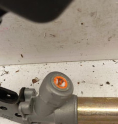 Attache ceinture avant droit CITROEN SAXO Photo n°3