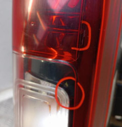 Feu arriere principal gauche (feux) RENAULT TRAFIC 3