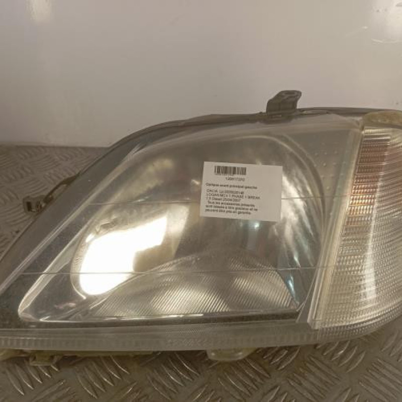 Optique avant principal gauche (feux)(phare) DACIA LOGAN MCV 1