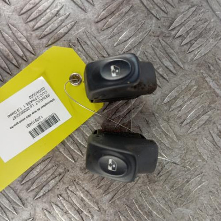 Interrupteur de leve vitre avant gauche RENAULT CLIO 2 Photo n°1