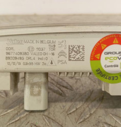 Feu diurne avant droit CITROEN C3 2 Photo n°5