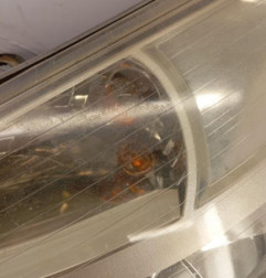 Optique avant principal gauche (feux)(phare) RENAULT CLIO 3