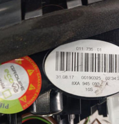 Feu arriere principal gauche (feux) AUDI A1 1 Photo n°6