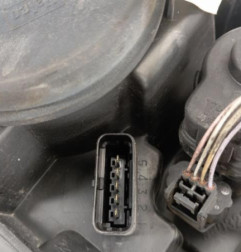 Optique avant principal gauche (feux)(phare) RENAULT LAGUNA 2 Photo n°7