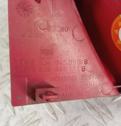 Feu arriere principal gauche (feux) SEAT IBIZA 4 Photo n°5